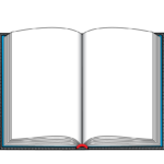 Open Hard Cover Book