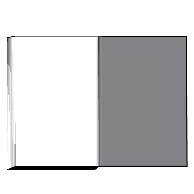 Soft Cover Book Inside Back Cover